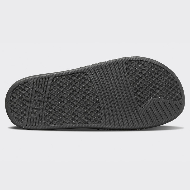 Men's Big Logo TechLoom Slide Black / Gold / Silver view 6
