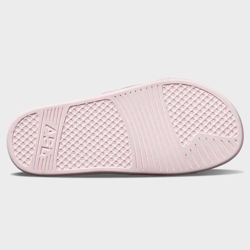 Women's Big Logo TechLoom Slide Bleached Pink / Cedar view 6