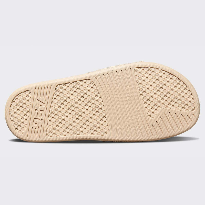 Women's Big Logo TechLoom Slide Metallic Champagne view 6