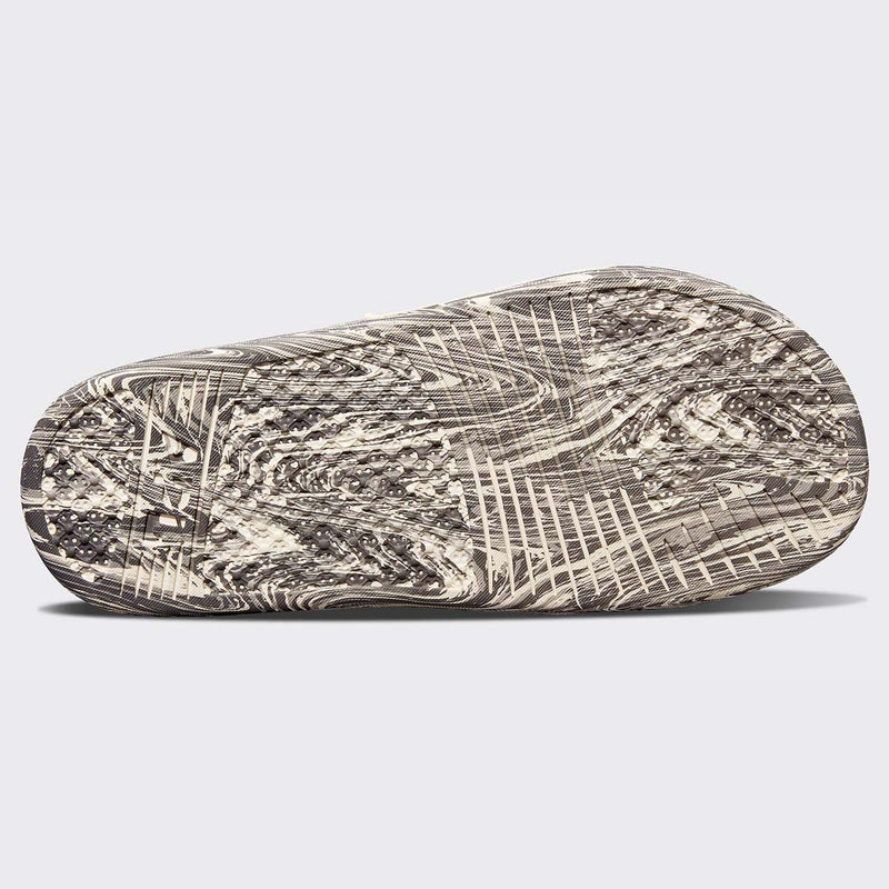 Women's Big Logo TechLoom Slide Pristine / Silver Travertine / Marble view 6