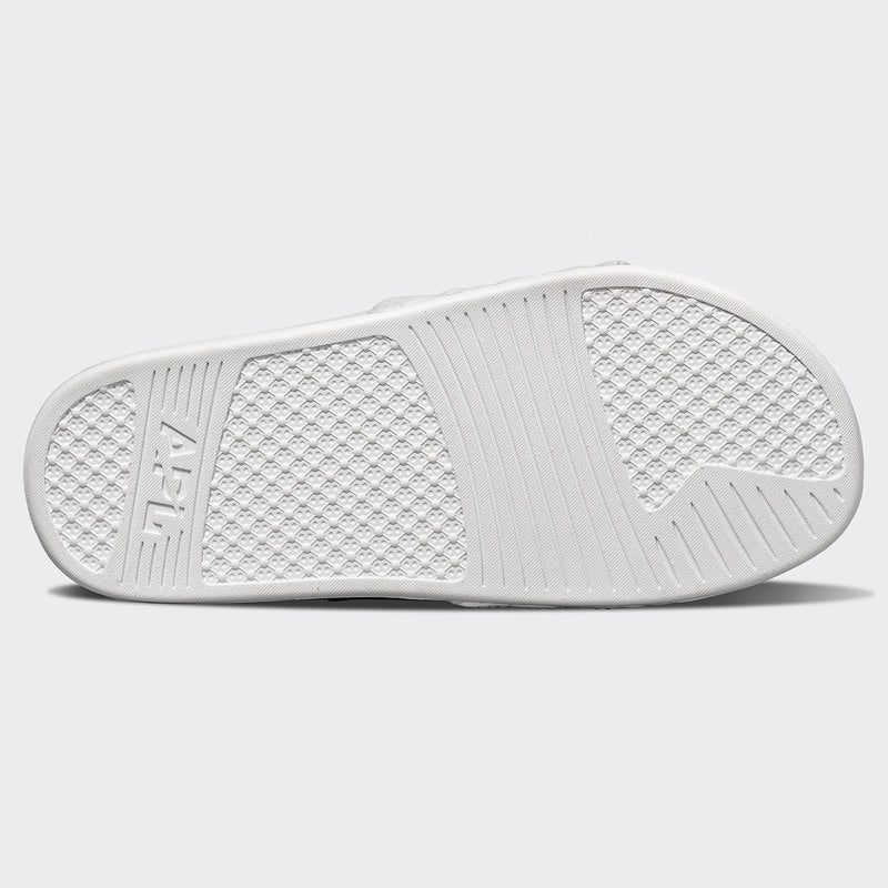 Women's Lusso Slide White view 6