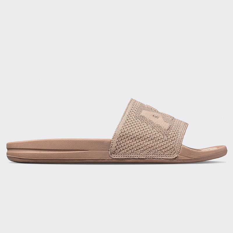 Women's Big Logo TechLoom Slide Almond view 2