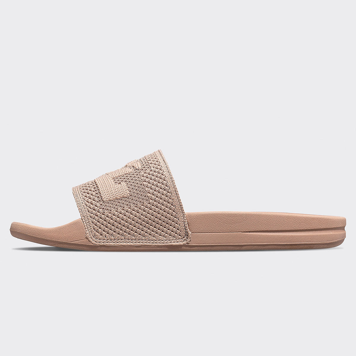 Men's Big Logo Techloom Slide Almond view 3