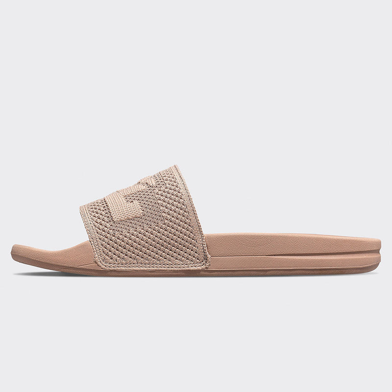Women's Big Logo TechLoom Slide Almond view 3