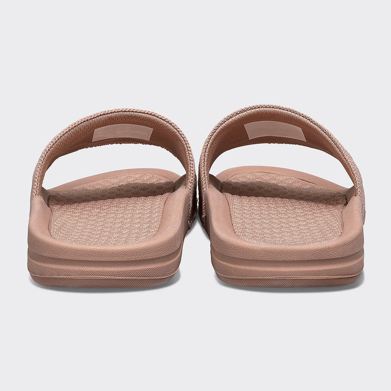 Men's Big Logo Techloom Slide Almond view 4