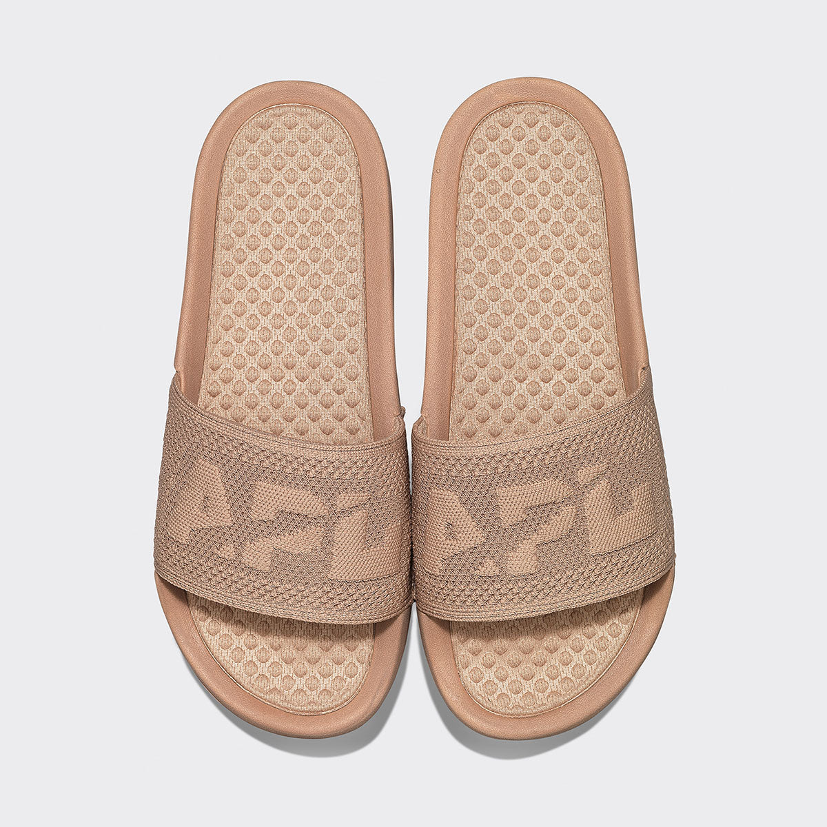 Men's Big Logo Techloom Slide Almond view 1