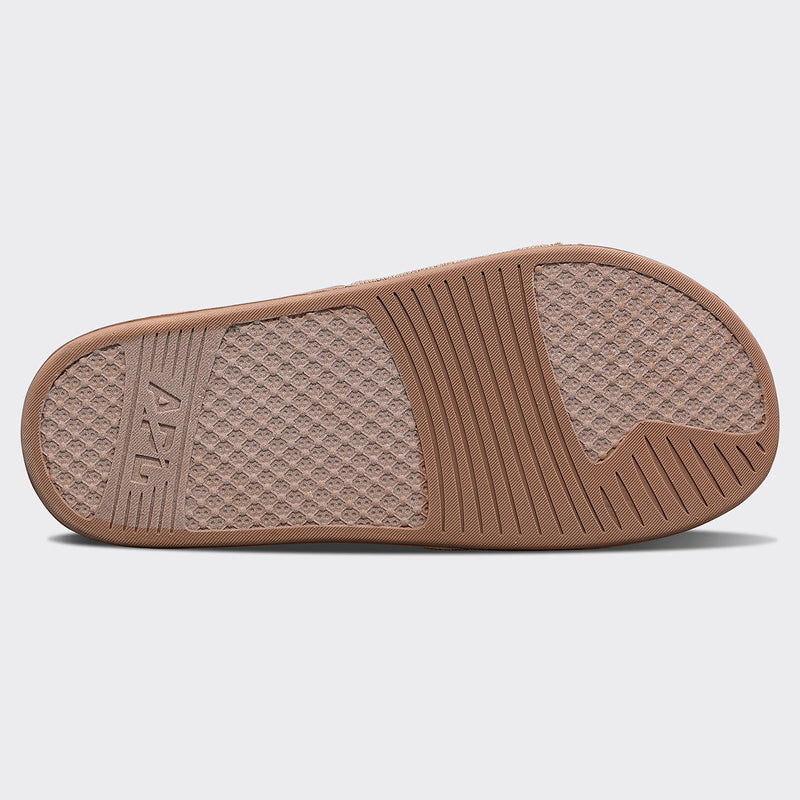 Women's Big Logo TechLoom Slide Almond view 6