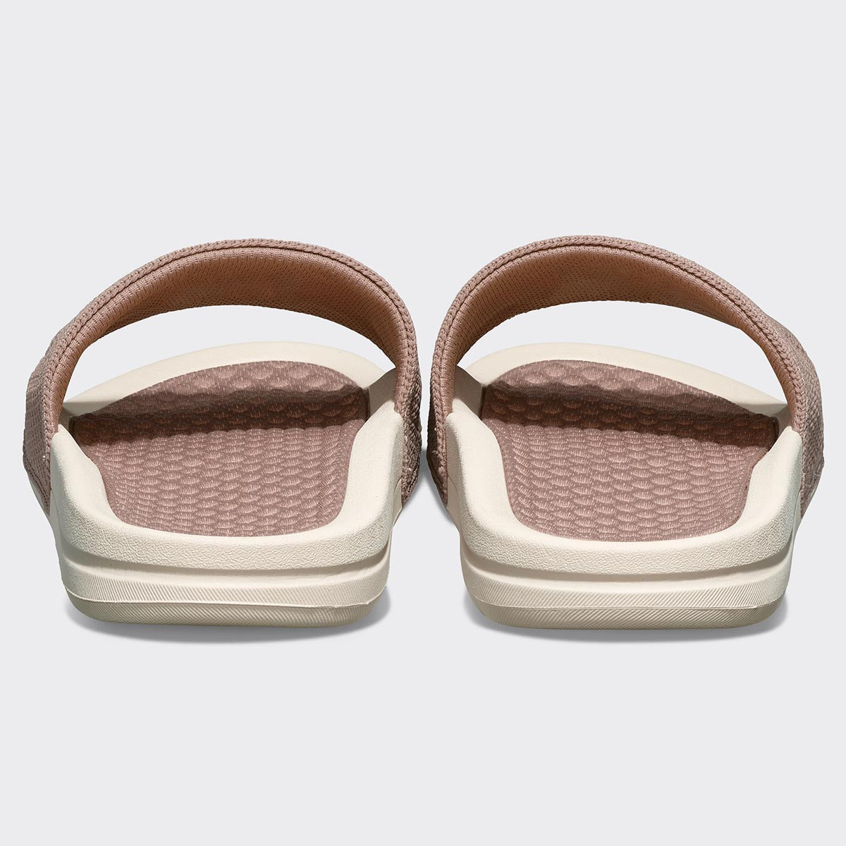 Men's Big Logo TechLoom Slide Almond / Pristine view 4