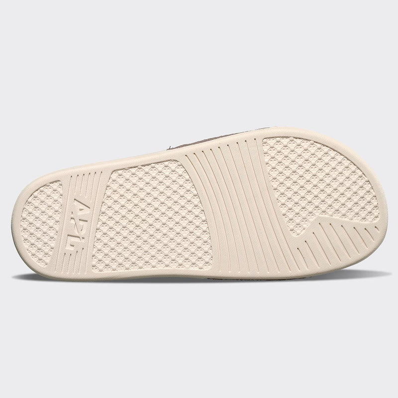 Women's Big Logo TechLoom Slide Almond / Pristine view 6