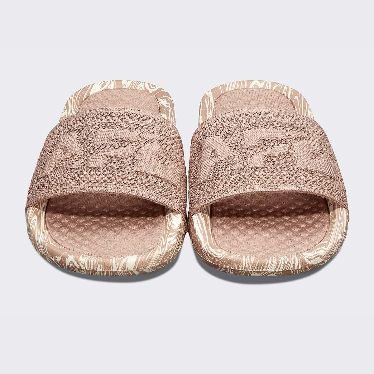 Men's Big Logo TechLoom Slide Almond / Pristine / Marble view 5