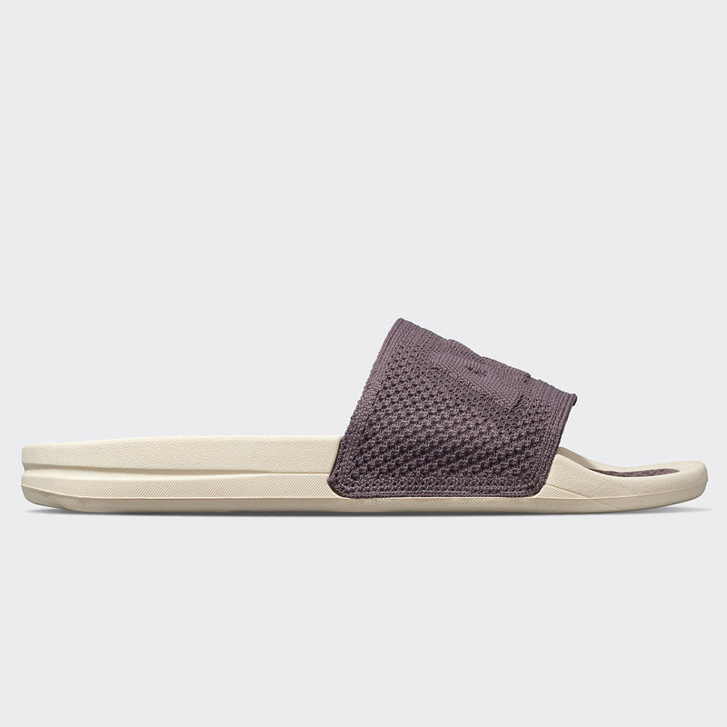 Men's Big Logo TechLoom Slide Asteroid / Pristine view 2