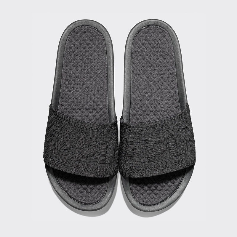 Men's Big Logo TechLoom Slide Black view 1