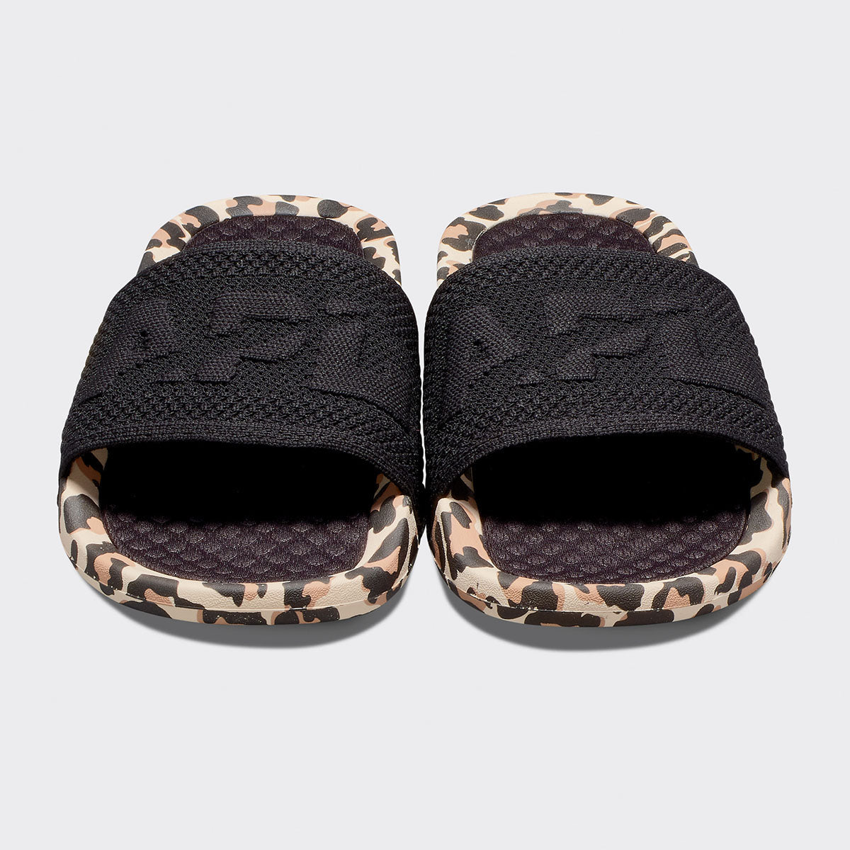 Men's Big Logo TechLoom Slide Black / Leopard view 5