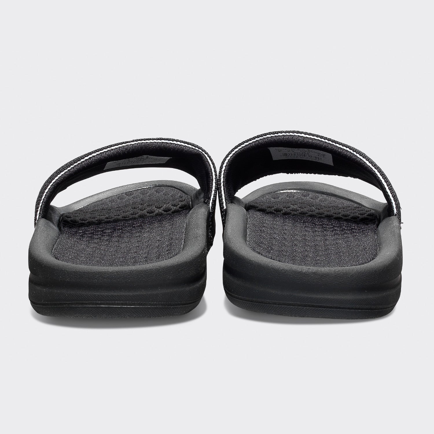 Women's Big Logo TechLoom Slide Black / Black / White view 3