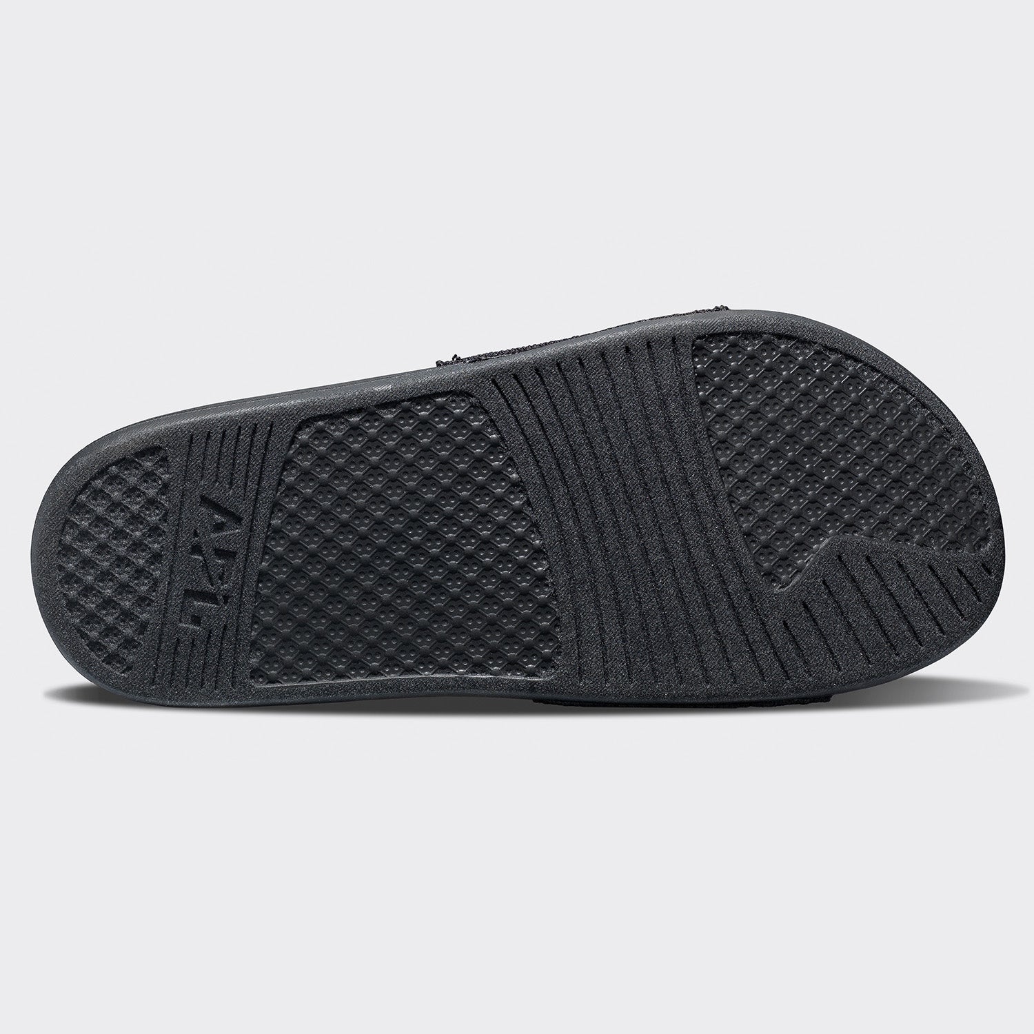 Men's Big Logo TechLoom Slide Black / Black / White view 5