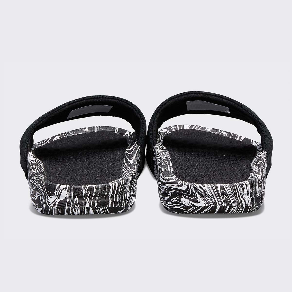 Men's Big Logo TechLoom Slide Black / White / Marble view 4