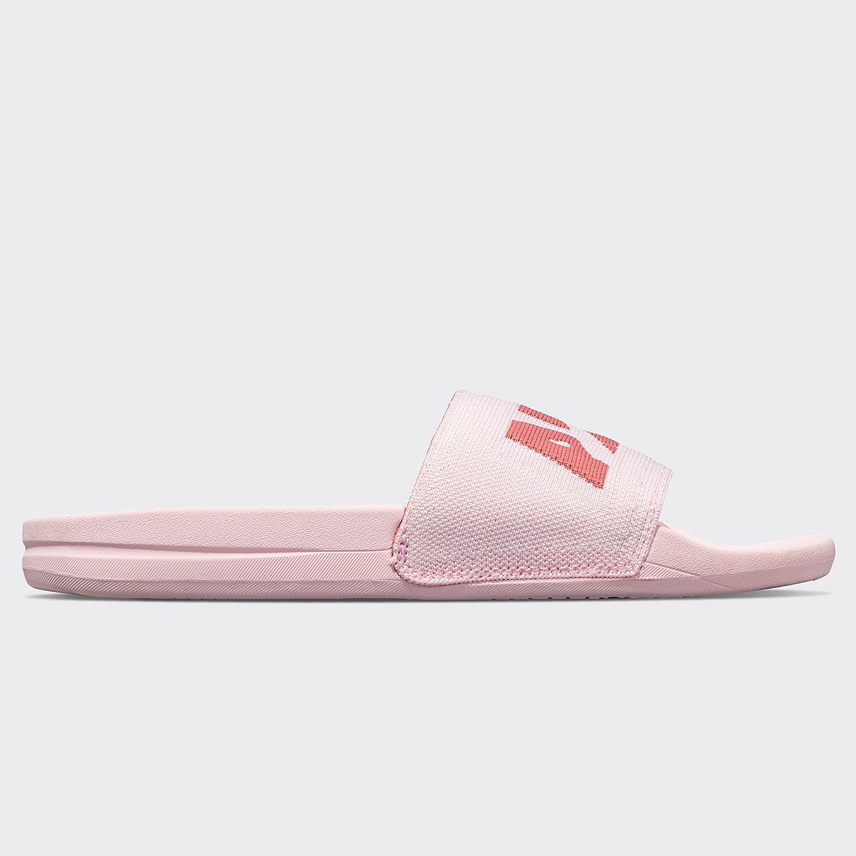 Women's Big Logo TechLoom Slide Bleached Pink / Cedar view 2