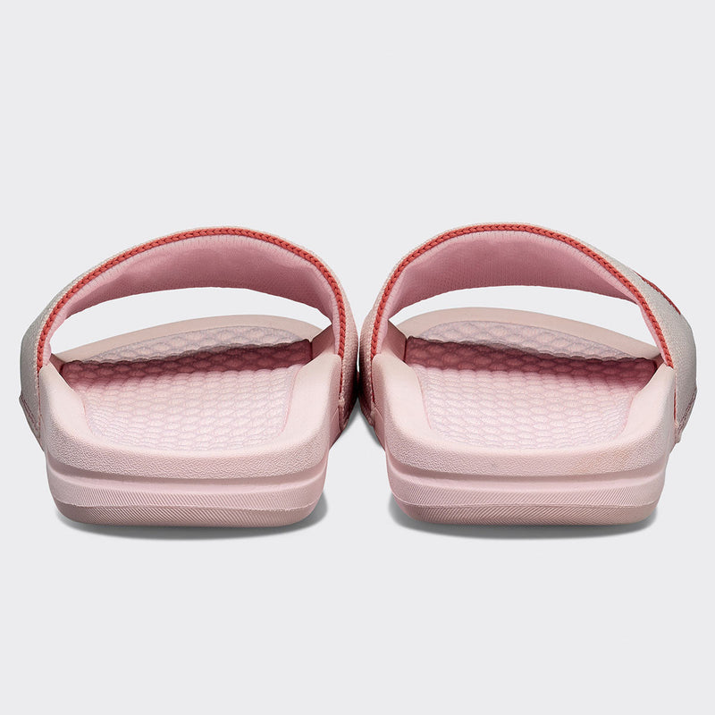 Women's Big Logo TechLoom Slide Bleached Pink / Cedar view 4