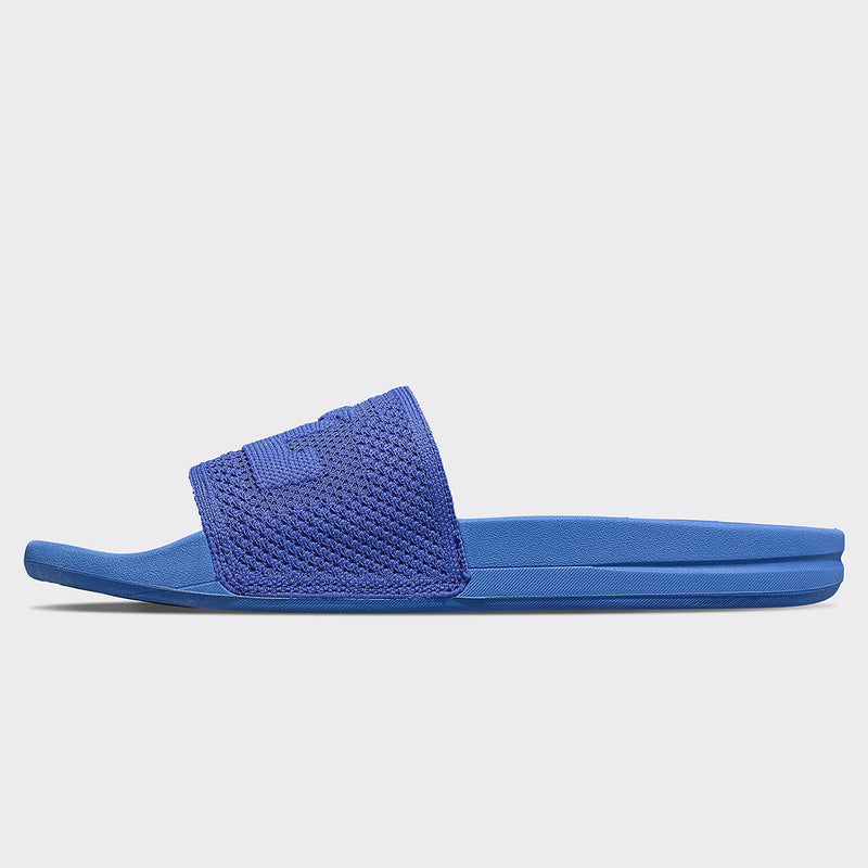 Men's Big Logo Techloom Slide Blue Haze view 3