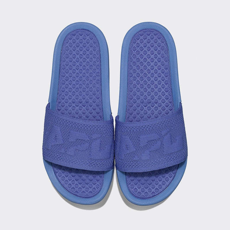 Men's Big Logo Techloom Slide Blue Haze view 1