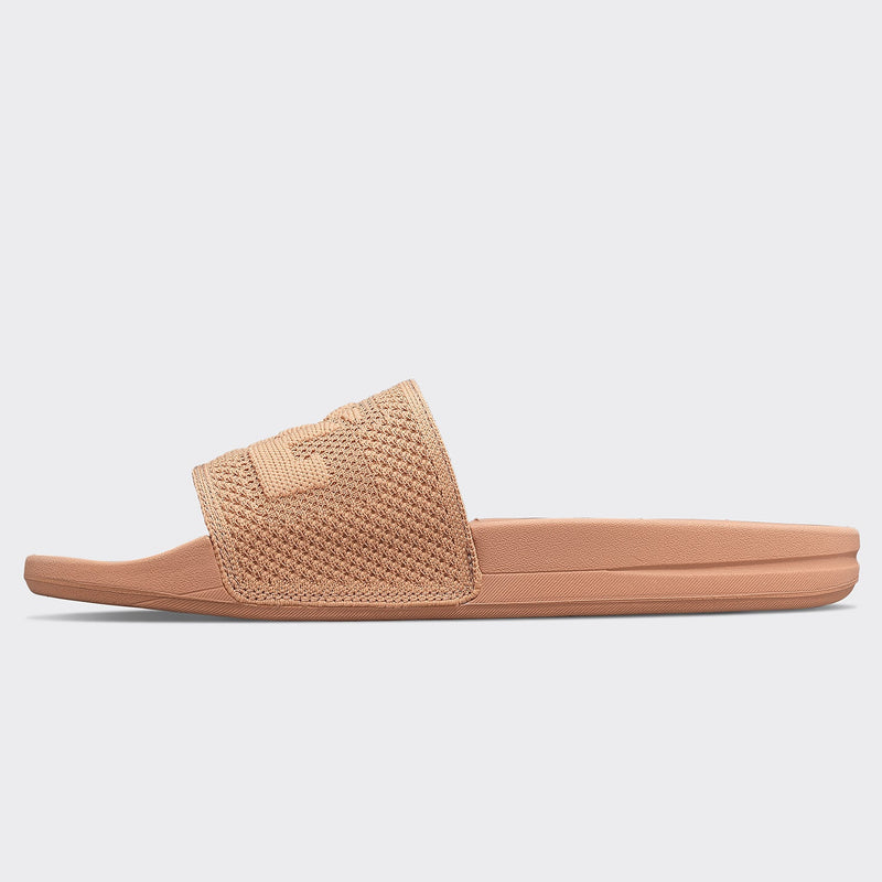 Women's Big Logo TechLoom Slide Caramel view 3