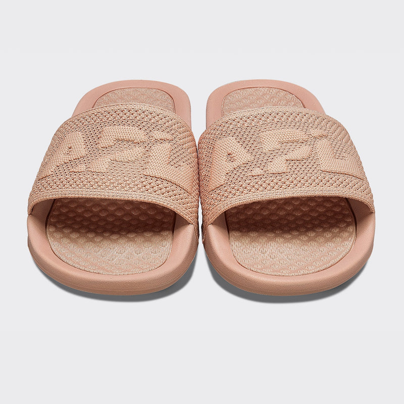 Women's Big Logo TechLoom Slide Caramel view 5