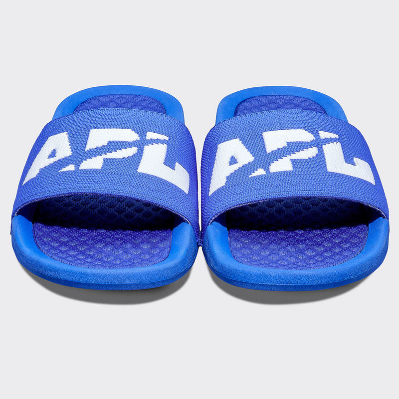 Men's Big Logo TechLoom Slide Cobalt / White view 5