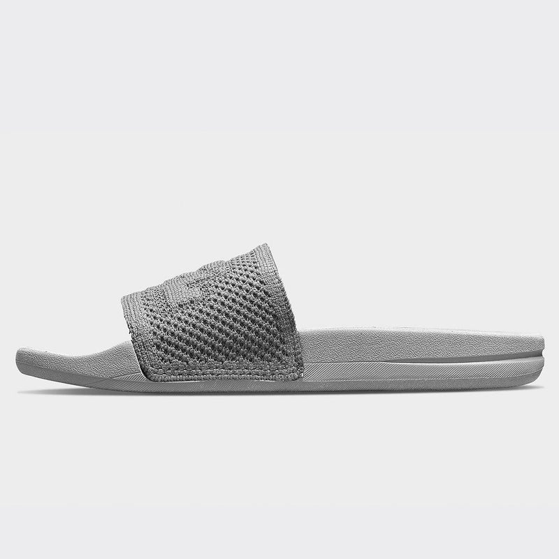 Men's Big Logo TechLoom Slide Cosmic Grey view 3