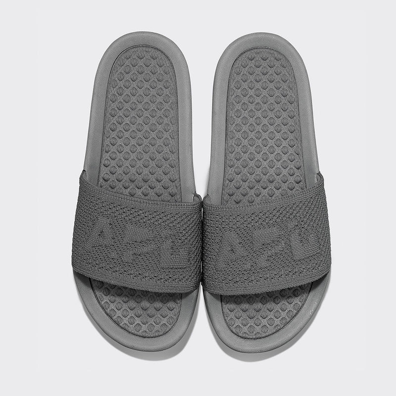 Women's Big Logo TechLoom Slide Cosmic Grey view 1
