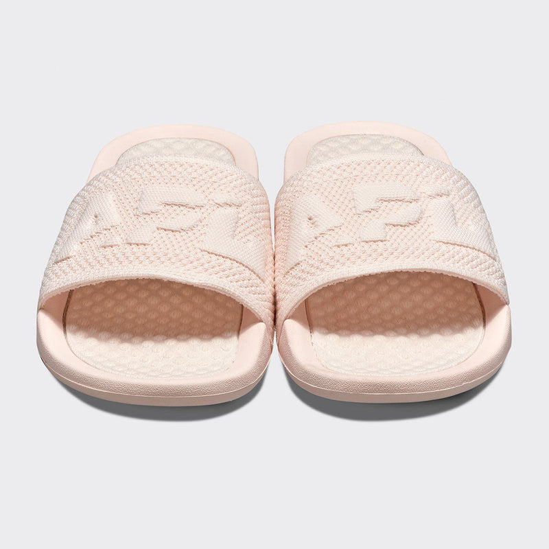 Women's Big Logo TechLoom Slide Creme view 5