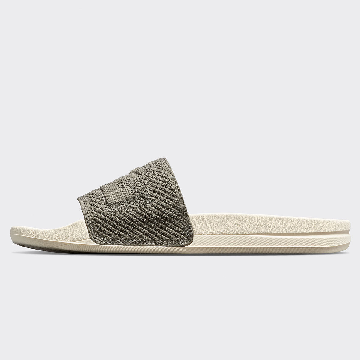 Men's Big Logo TechLoom Slide Fatigue / Pristine view 3