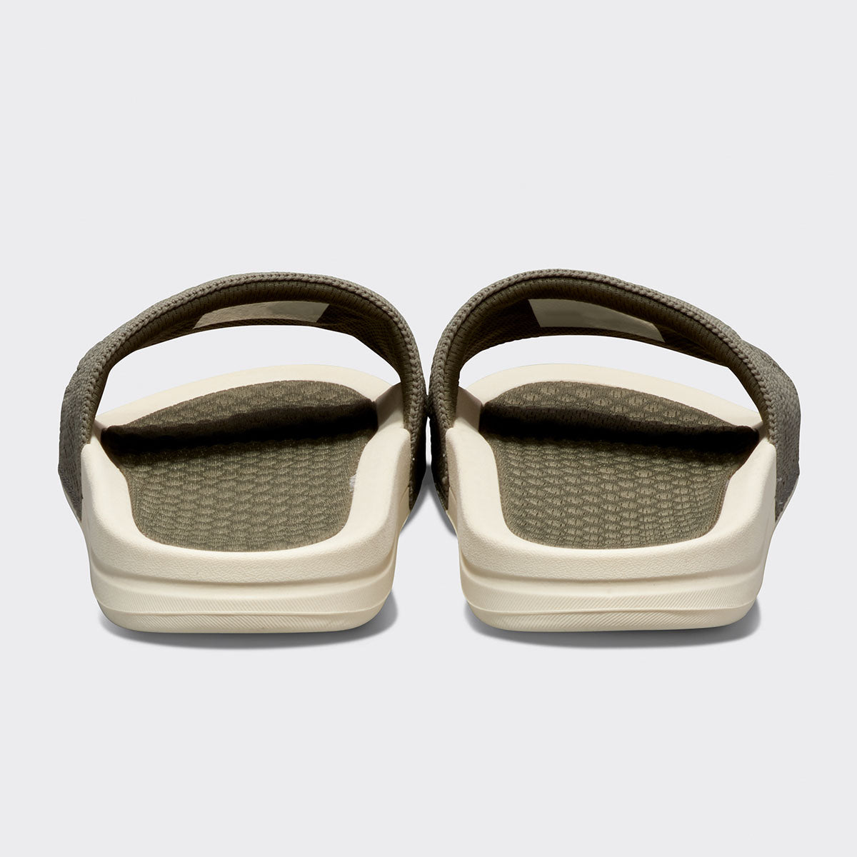 Women's Big Logo TechLoom Slide Fatigue / Pristine view 4