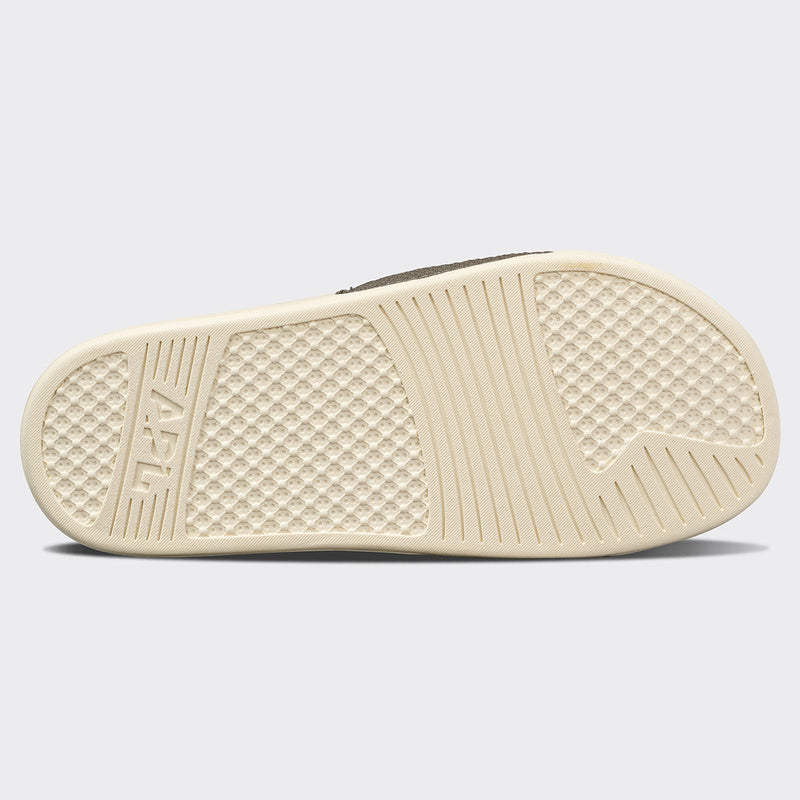 Men's Big Logo TechLoom Slide Fatigue / Pristine view 6