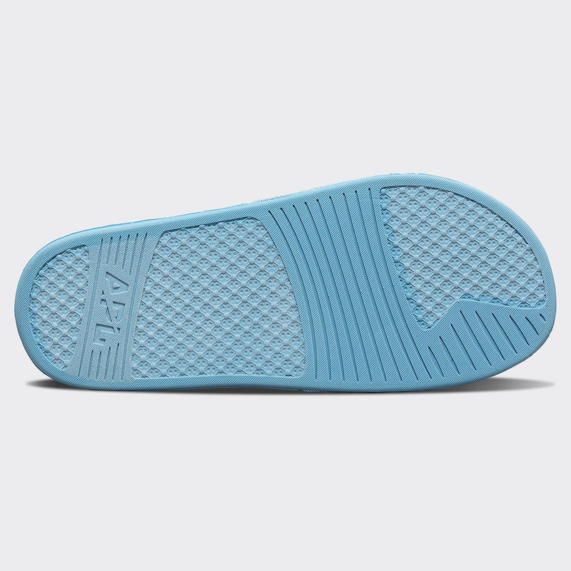 Women's Big Logo TechLoom Slide Ice Blue view 6