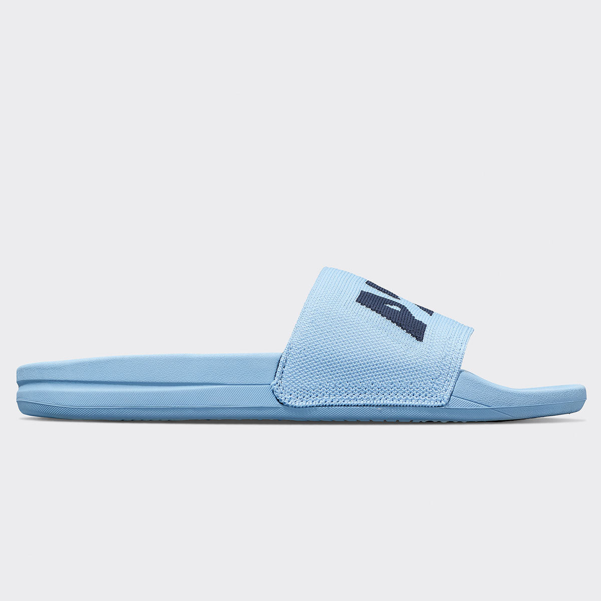 Men's Big Logo TechLoom Slide Ice Blue / Midnight view 2