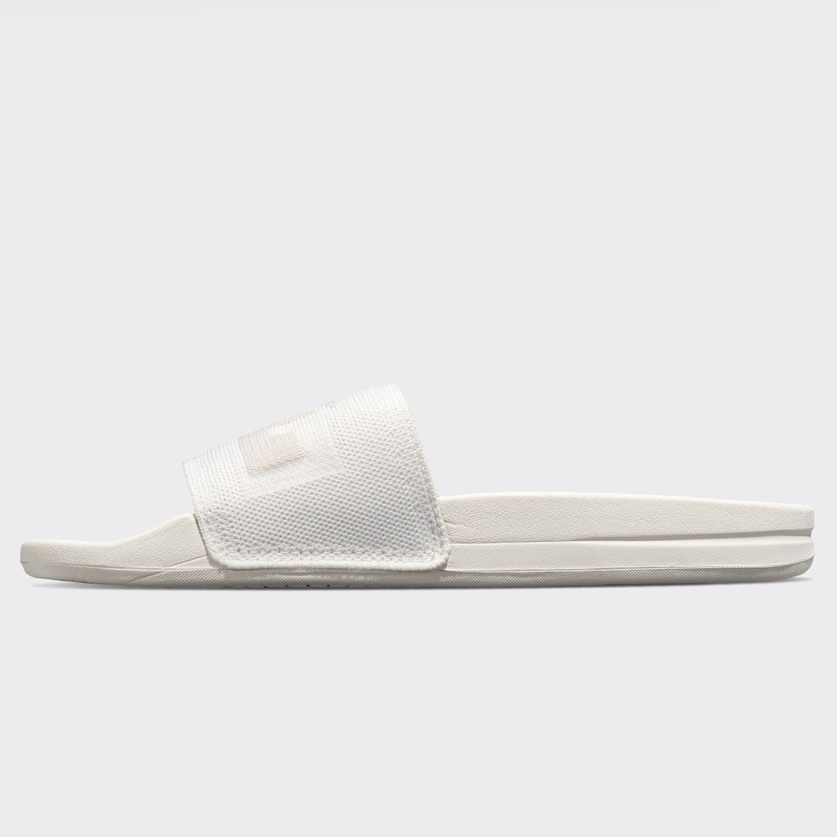 Women's Big Logo TechLoom Slide Ivory / Beach view 3