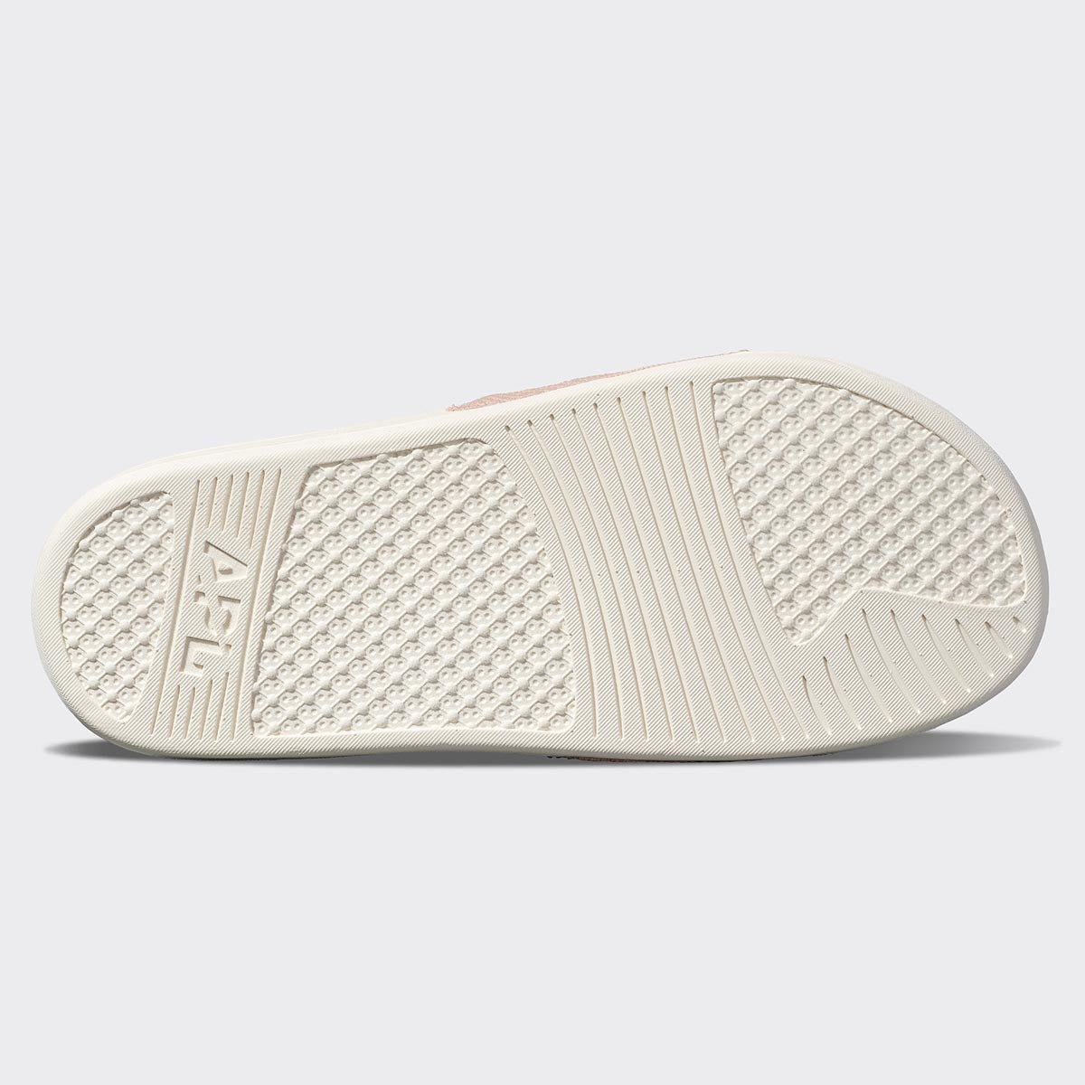 Men's Big Logo TechLoom Slide Ivory / Blush view 6