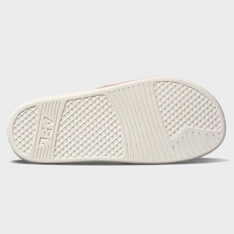 Men's Big Logo TechLoom Slide Ivory / Blush view 6