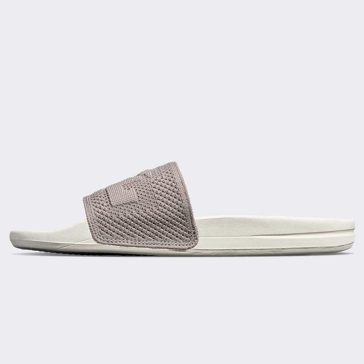 Women's Big Logo TechLoom Slide Ivory / Tundra view 3