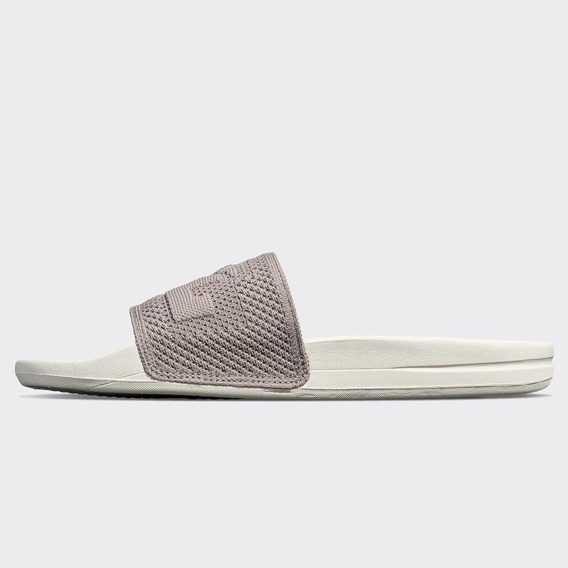 Women's Big Logo TechLoom Slide Ivory / Tundra view 3