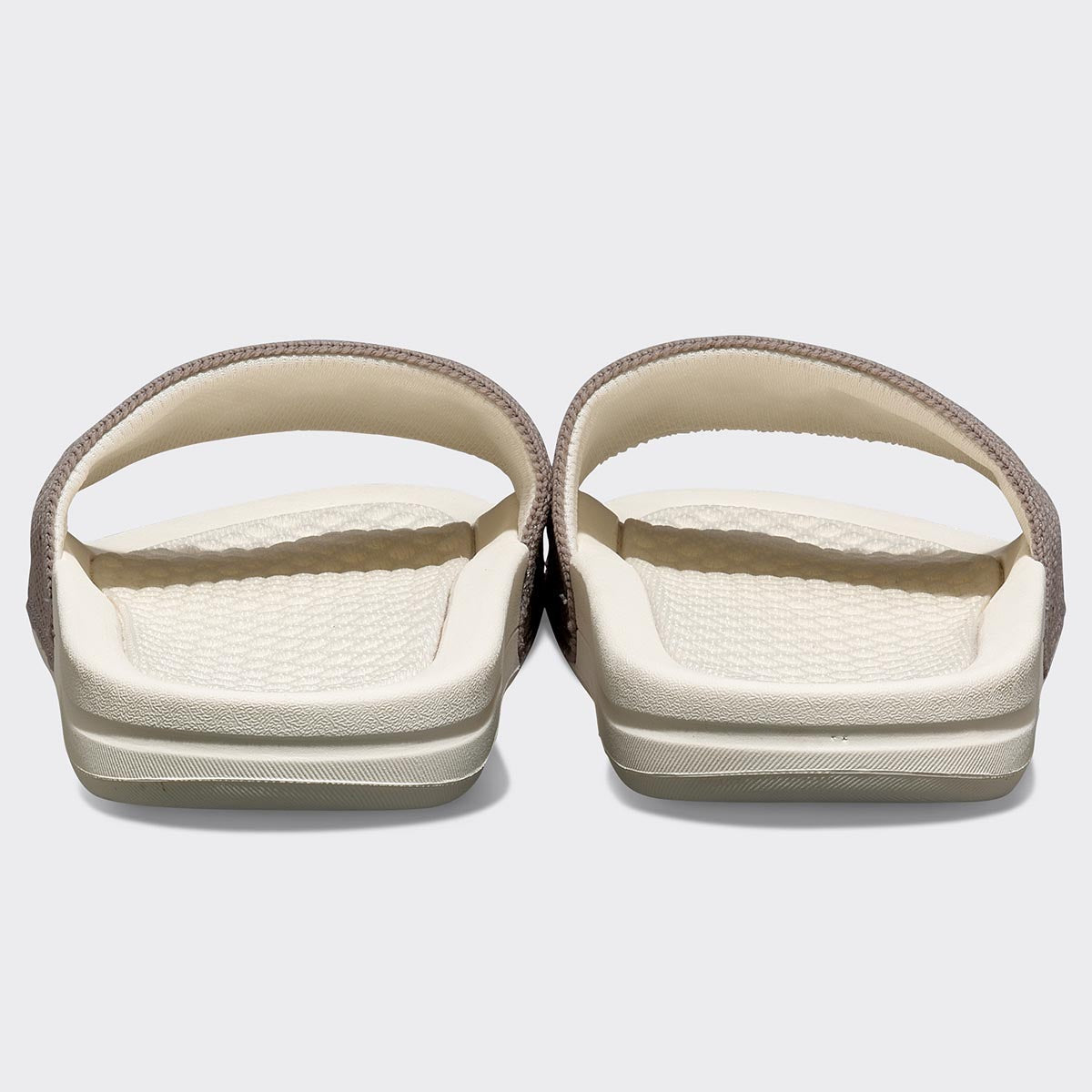 Women's Big Logo TechLoom Slide Ivory / Tundra view 4