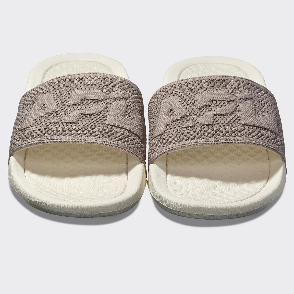 Men's Big Logo TechLoom Slide Ivory / Tundra view 5