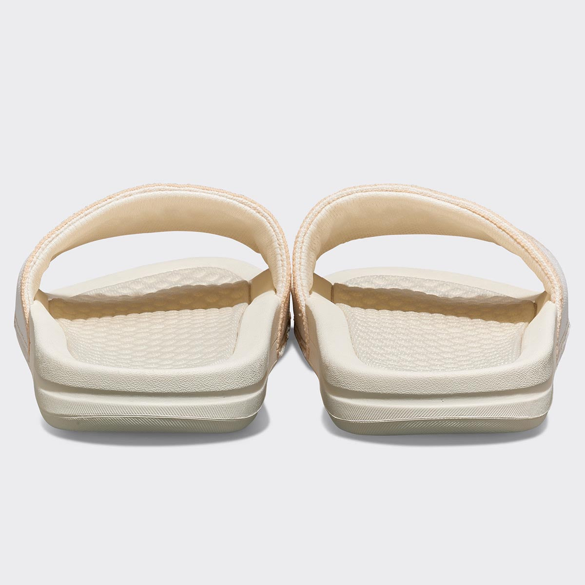 Women's Big Logo TechLoom Slide Ivory / Warm Silk view 4