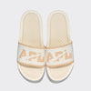 Men's Big Logo TechLoom Slide Ivory / Warm Silk