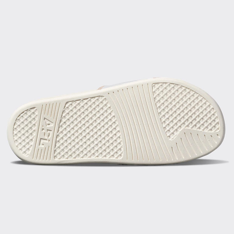 Women's Big Logo TechLoom Slide Ivory / Warm Silk view 6