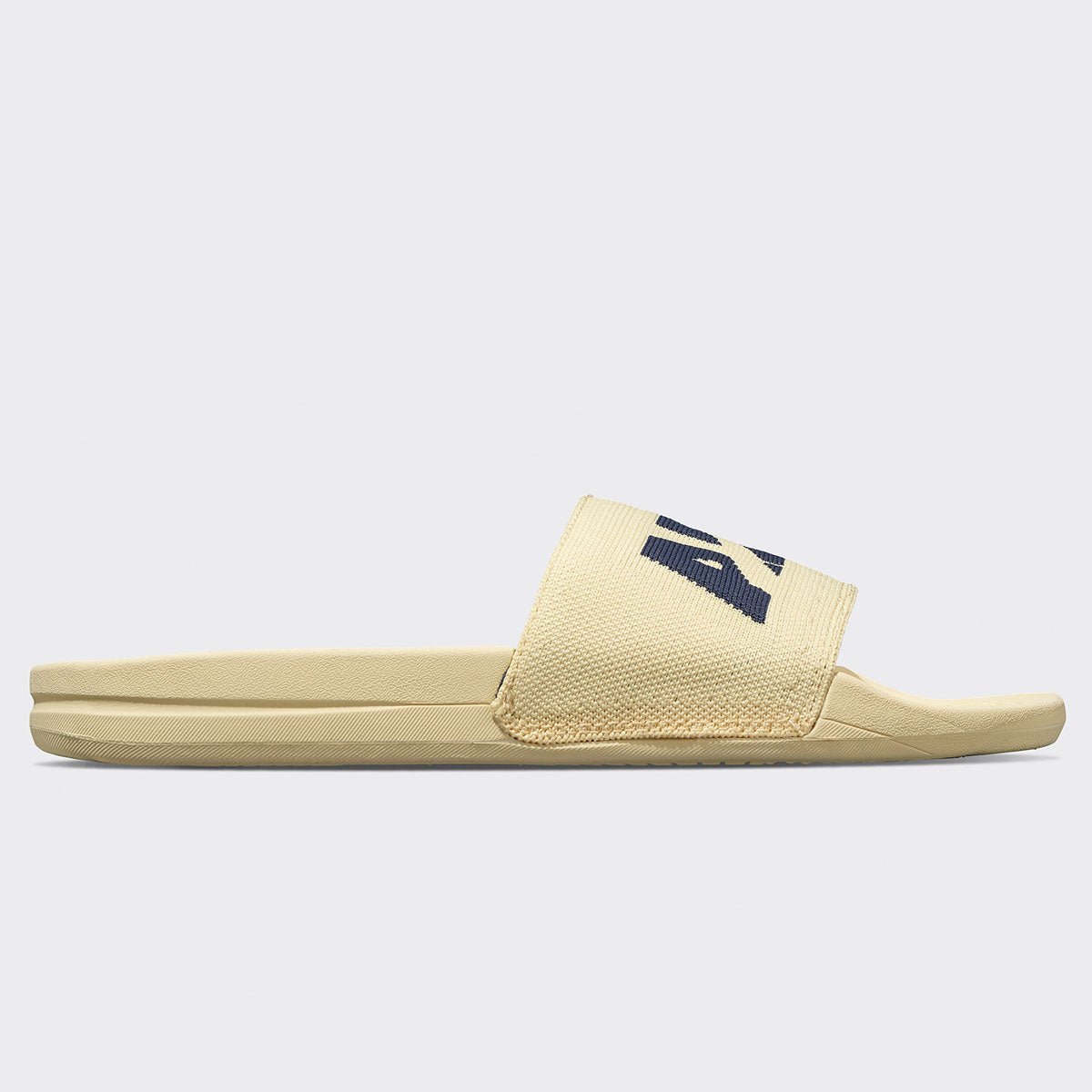 Men's Big Logo TechLoom Slide Lemon Zest / Midnight view 2