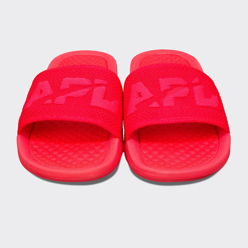 Men's Big Logo Techloom Slide Magenta view 5