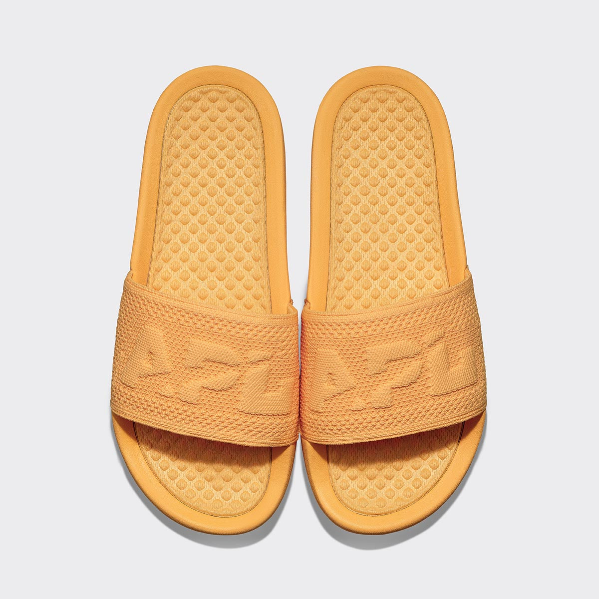 Women's Big Logo TechLoom Slide Marigold view 1