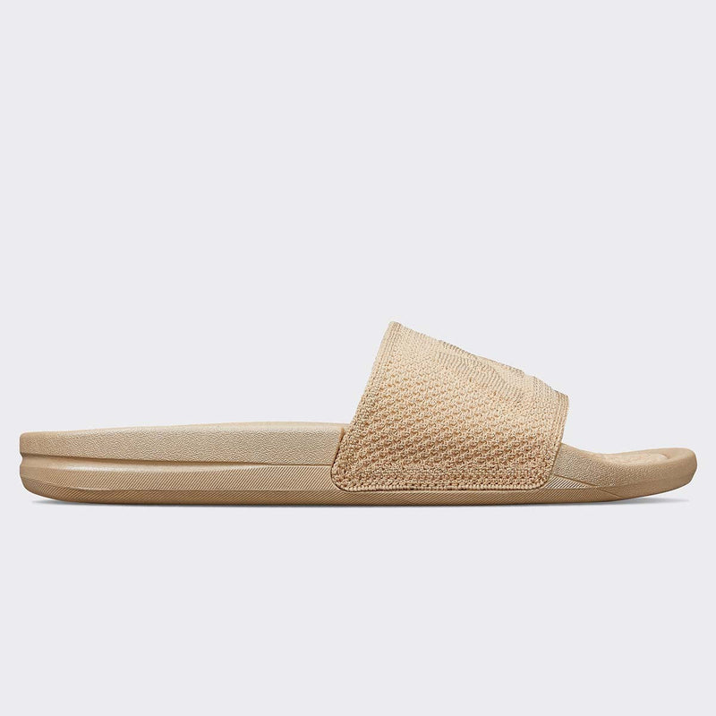 Men's Big Logo TechLoom Slide Metallic Champagne view 2