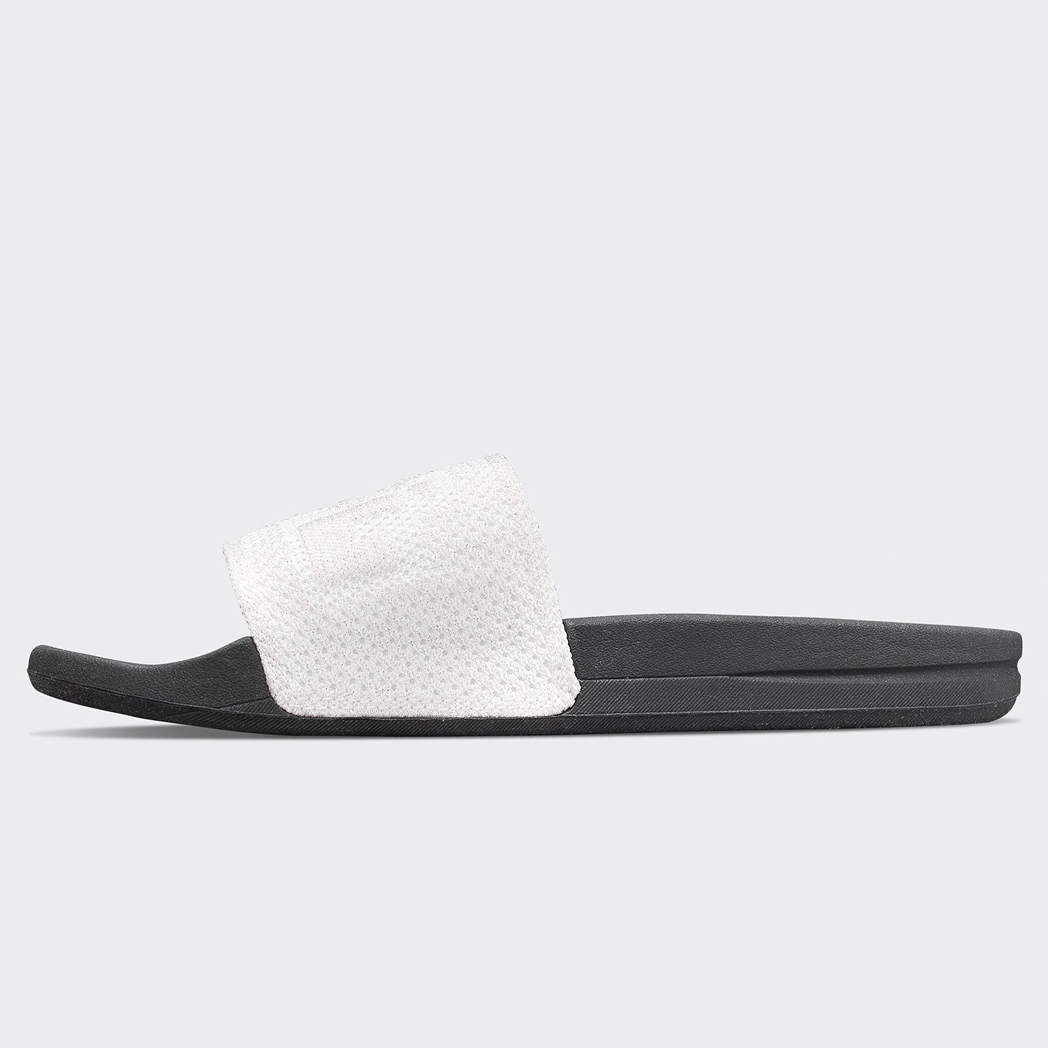 Men's Big Logo TechLoom Slide Metallic Pearl / Black view 3